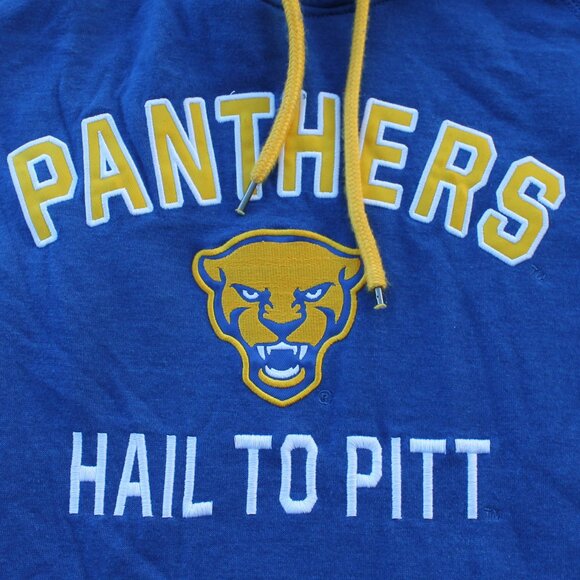 💙💛Colosseum Pitt Panthers Women's "Hail to Pitt" hooded sweatshirt - Picture 4 of 6